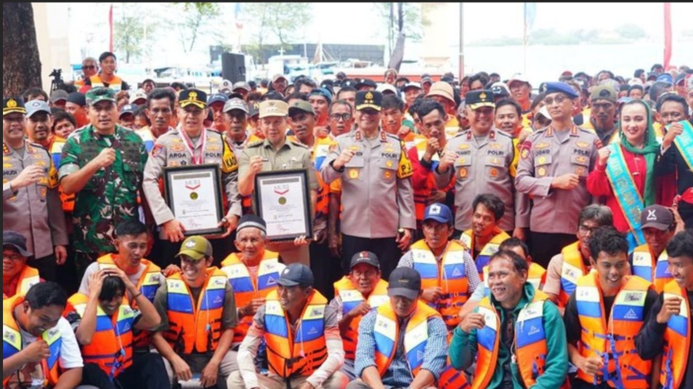 Kapolda Metro Gandeng 1.000 Nelayan ‘Jaga Laut Jakarta’